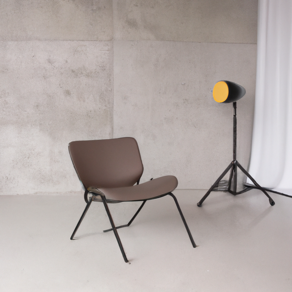 Minimalist Toronto photo studio interior with natural light and high-end equipment